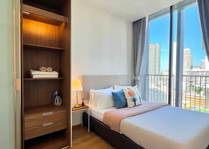 Noblebe333minbts • 2 Balconies•coffeenook•bathtub Lejlighed Bangkok