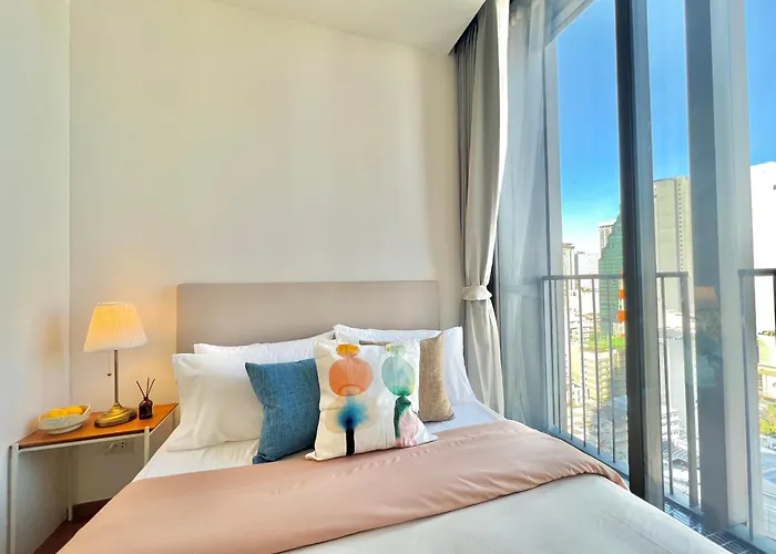 Noblebe333minbts • 2 Balconies•coffeenook•bathtub * Bangkok