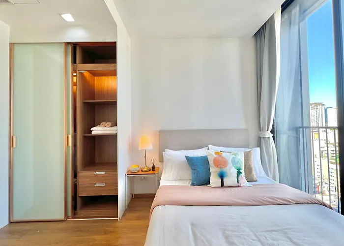 Noblebe333minbts • 2 Balconies•coffeenook•bathtub Lejlighed Bangkok