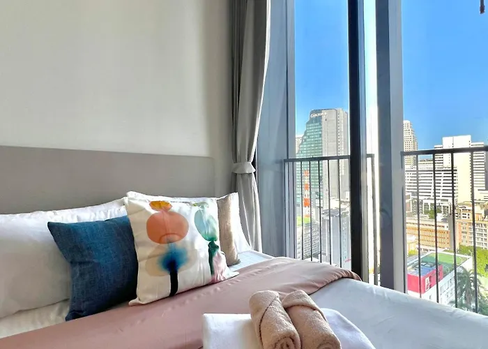 Noblebe333minbts • 2 Balconies•coffeenook•bathtub * Bangkok