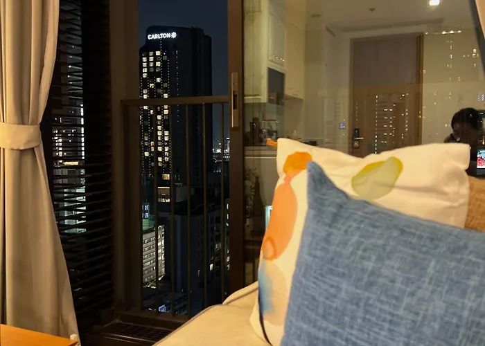 Lejlighed Noblebe333minbts • 2 Balconies•coffeenook•bathtub Bangkok