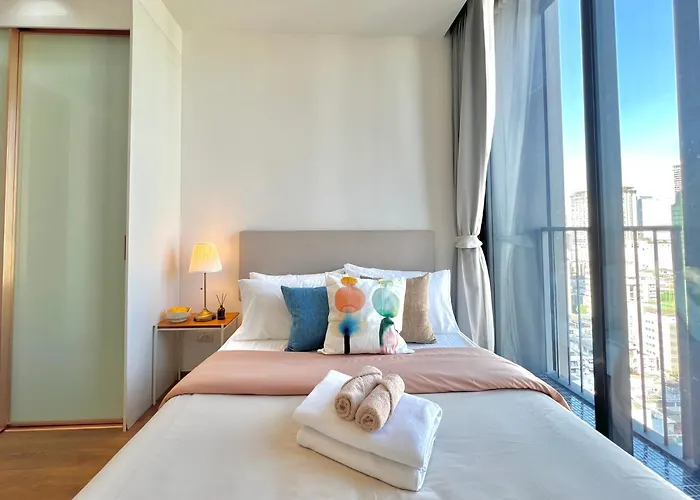 Noblebe333minbts • 2 Balconies•coffeenook•bathtub Bangkok