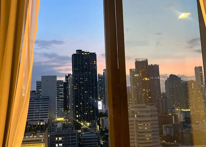 Lejlighed Noblebe333minbts • 2 Balconies•coffeenook•bathtub Bangkok